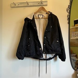 Black spring coat from forever 21 - manteau printemps noire de forever 21